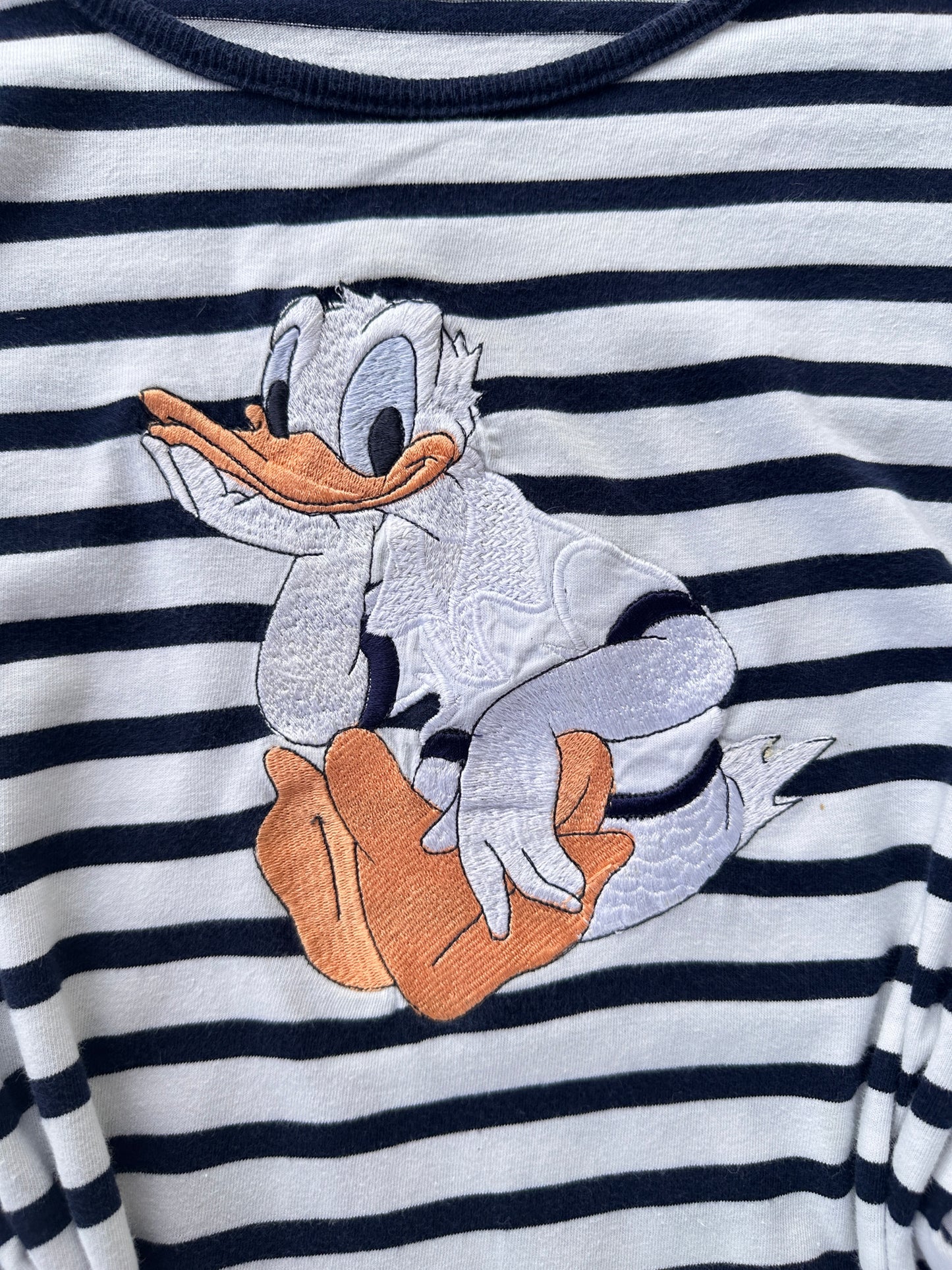 T-shirt paperino a righe