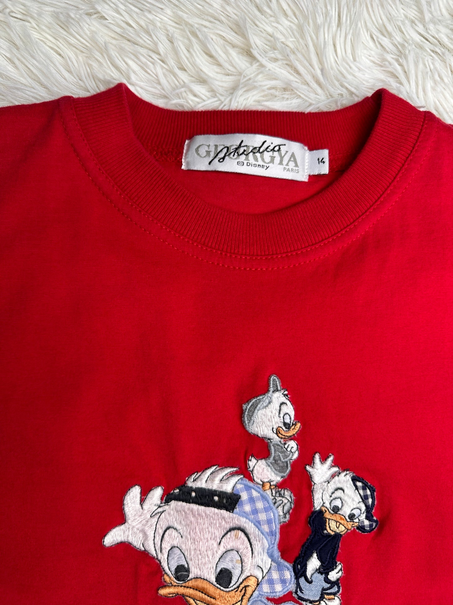 T-shirt Qui, Quo, Qua sui Pattini