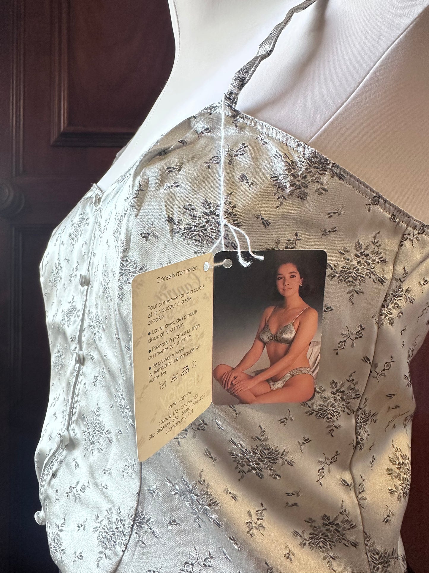 Silk Floral Slip Top — Lejaby