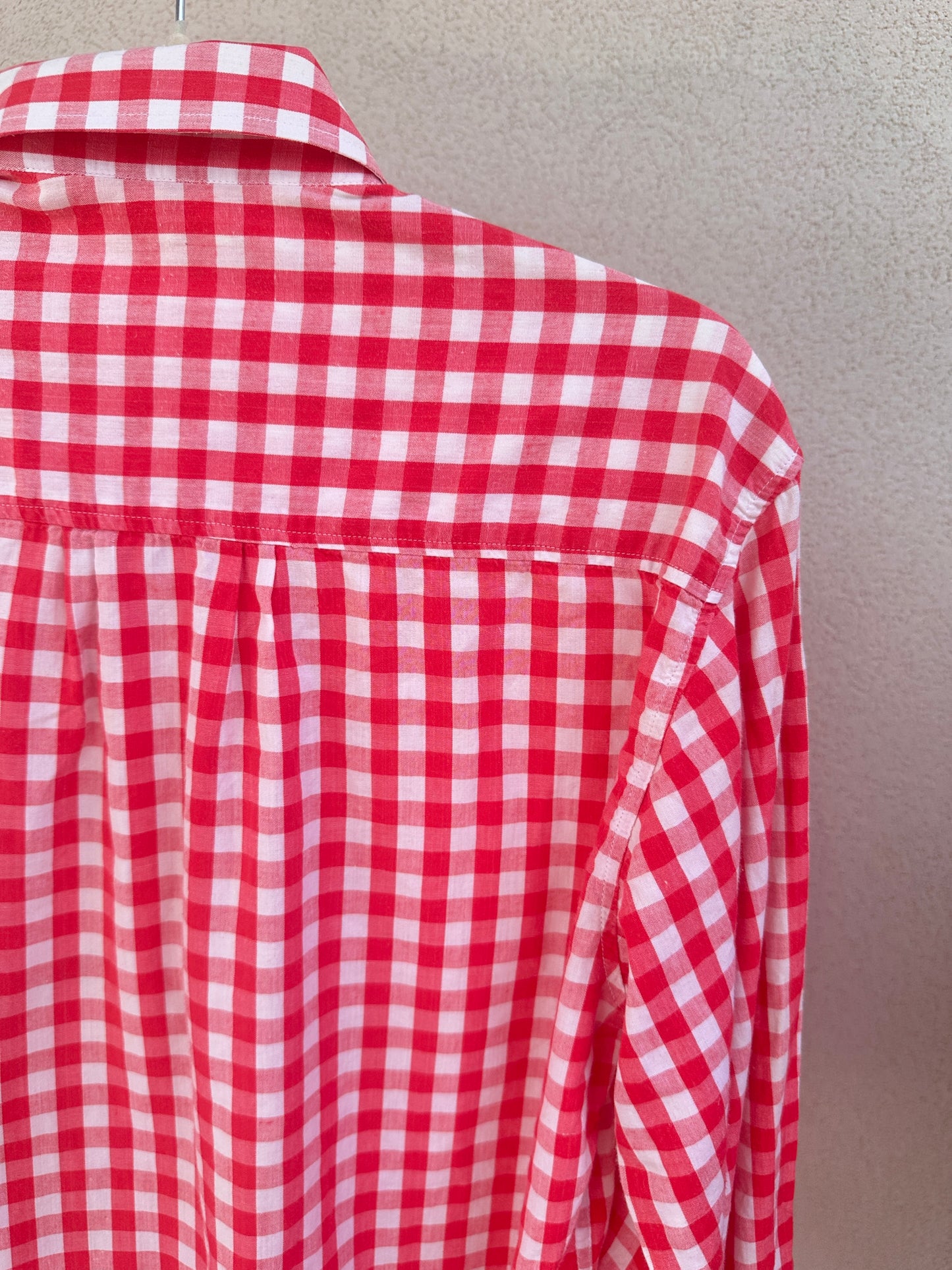 Camicia goofy vichy rosso