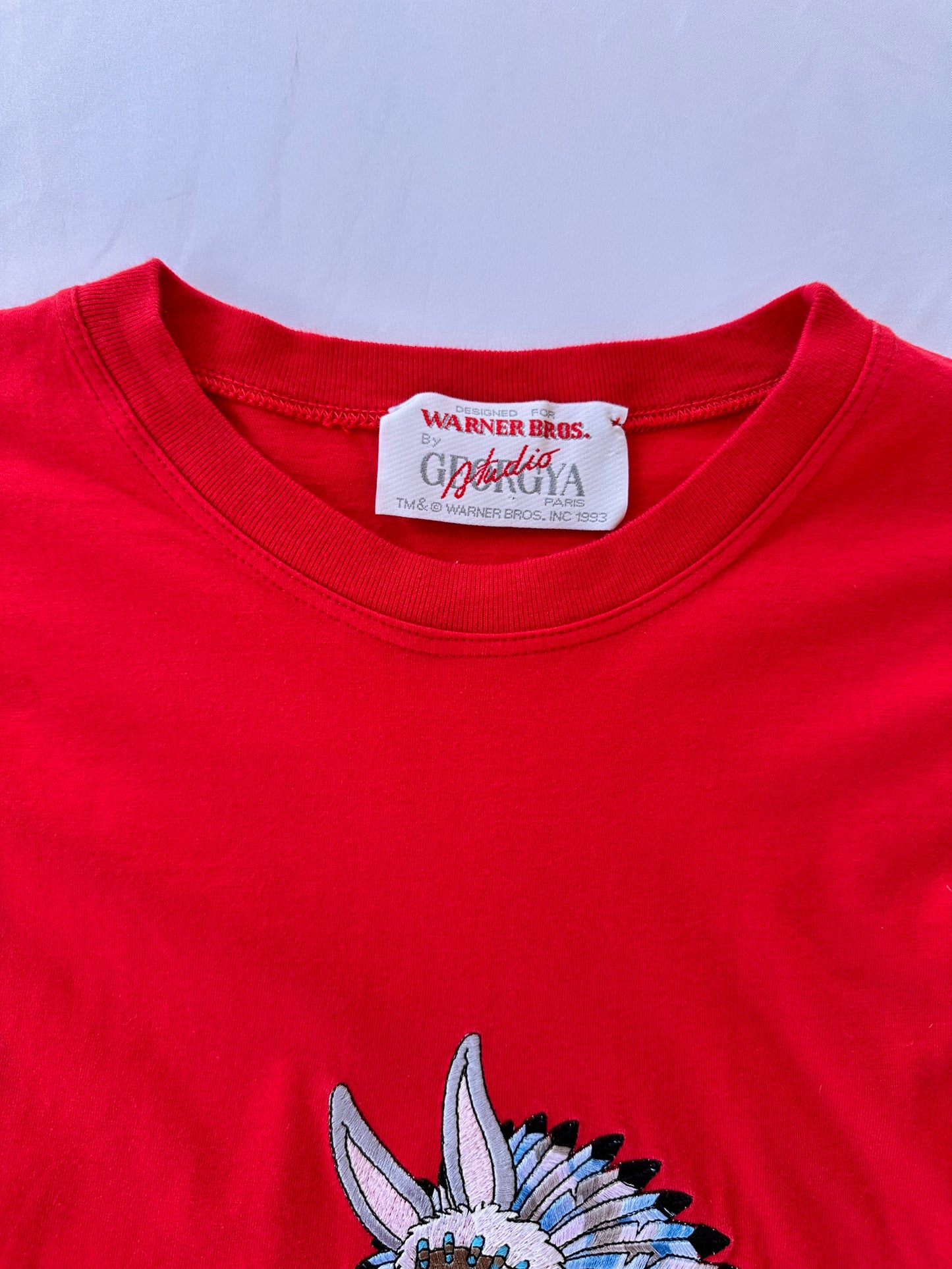T-shirt Bugs Bunny "Capo Indiano"