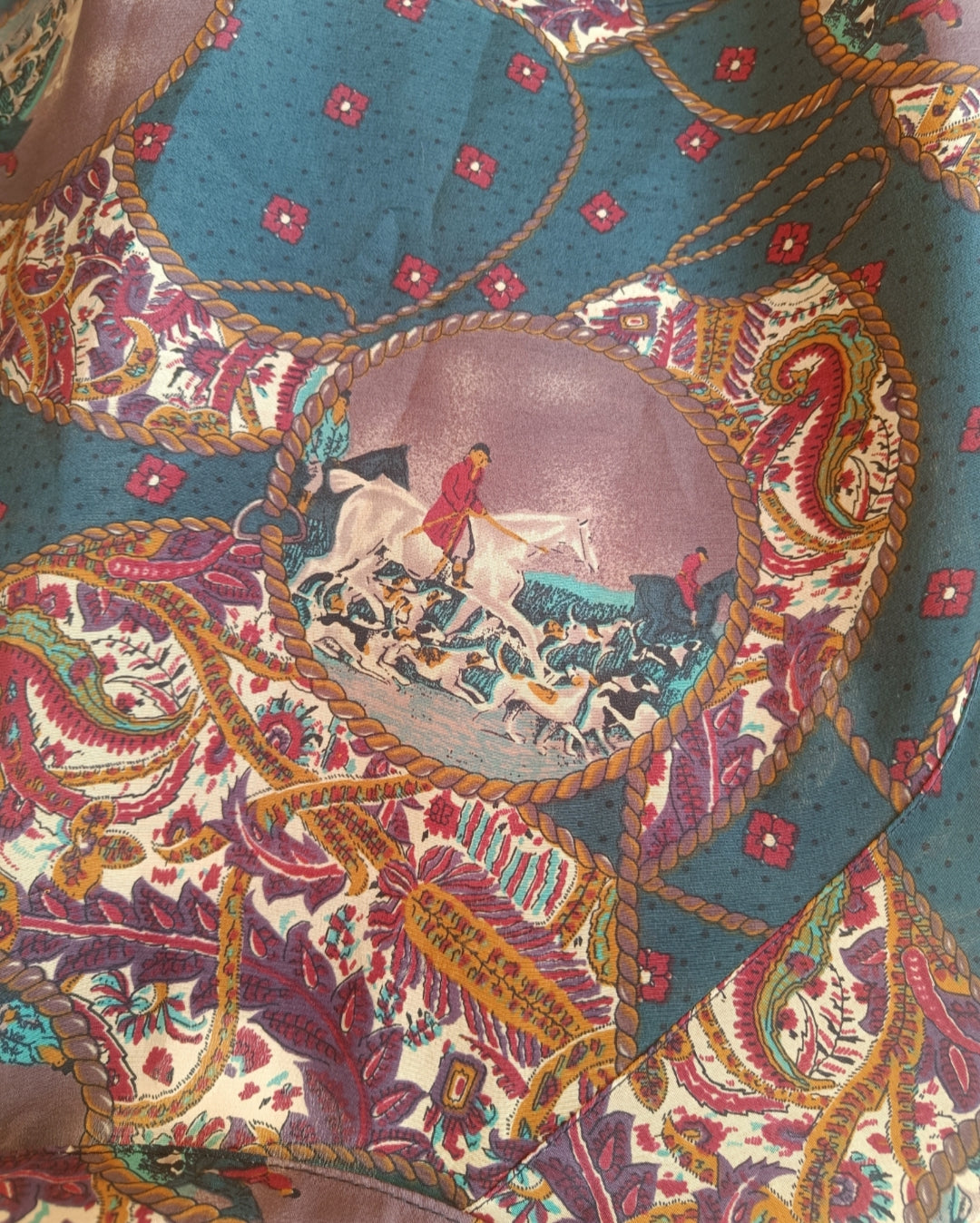 Camicia fantasia equestre