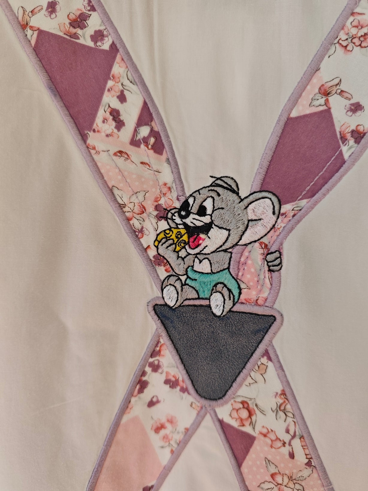 Camicia Tom & Jerry con bretelle disegnate