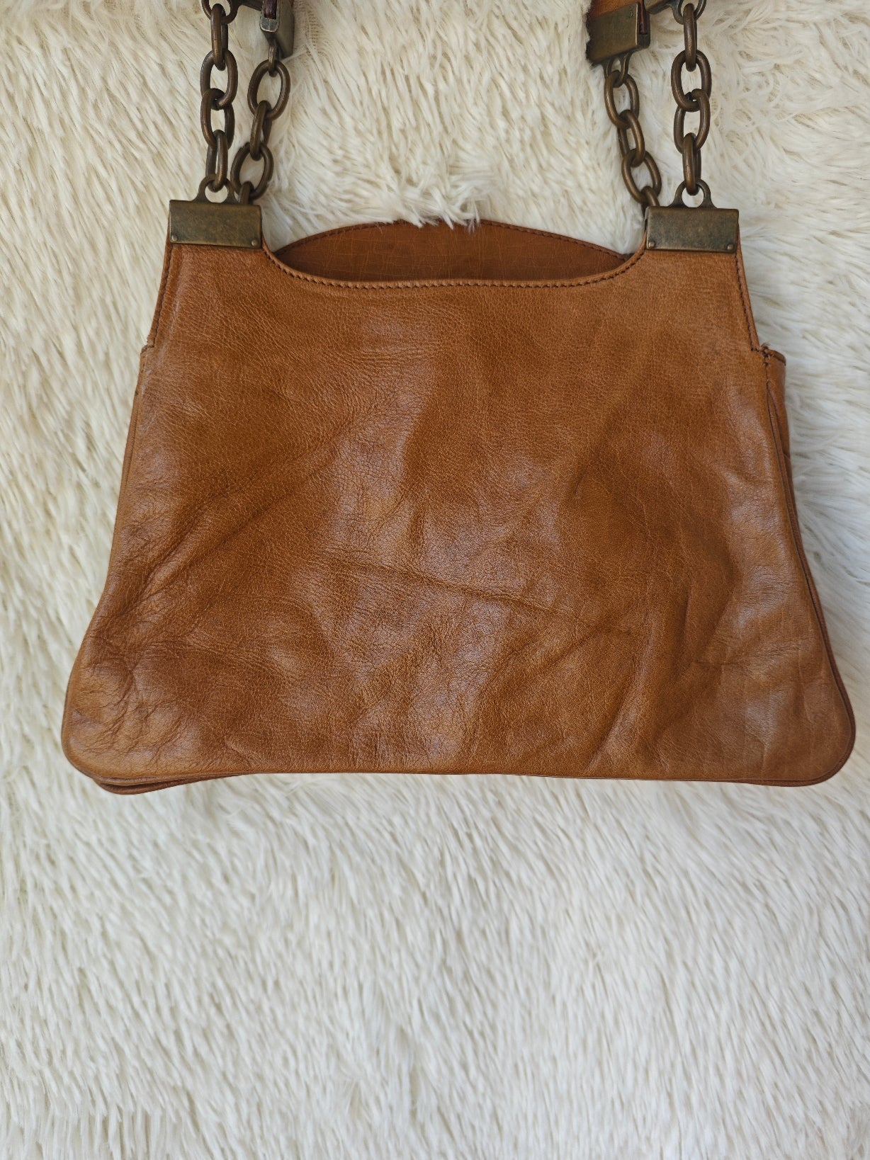 Vintage D&G – Borsa in pelle cammello