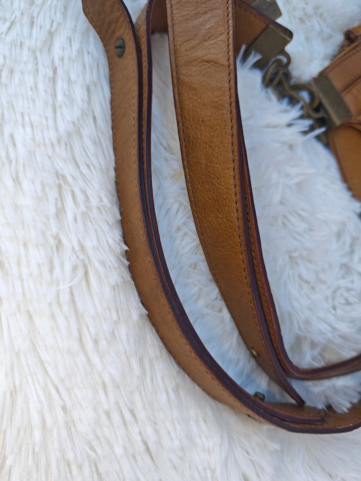 Vintage D&G – Borsa in pelle cammello