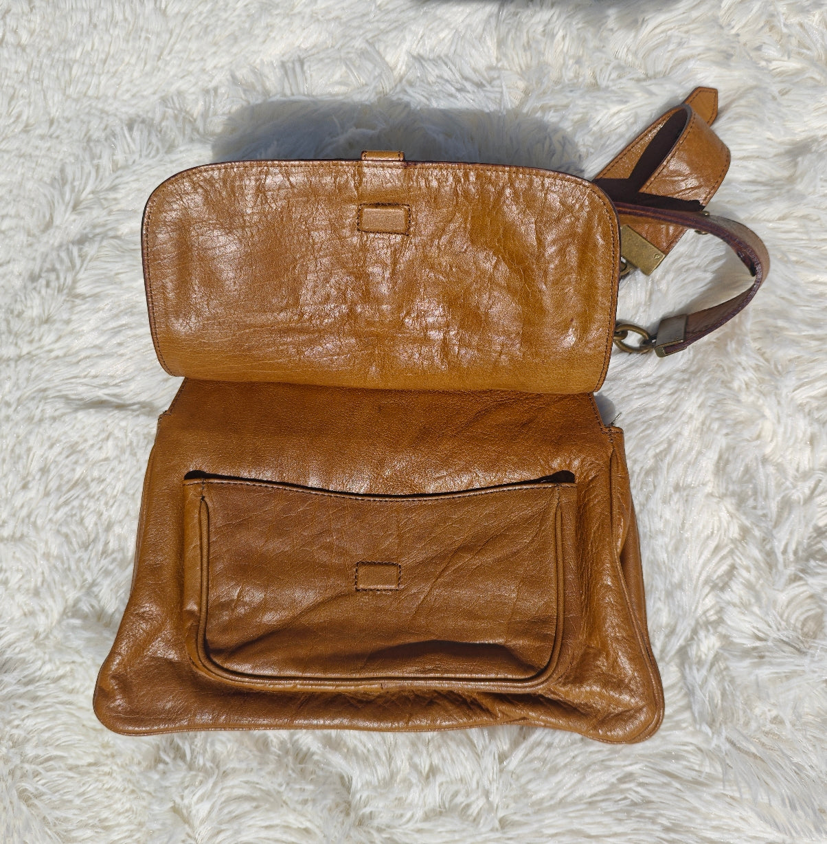 Vintage D&G – Borsa in pelle cammello