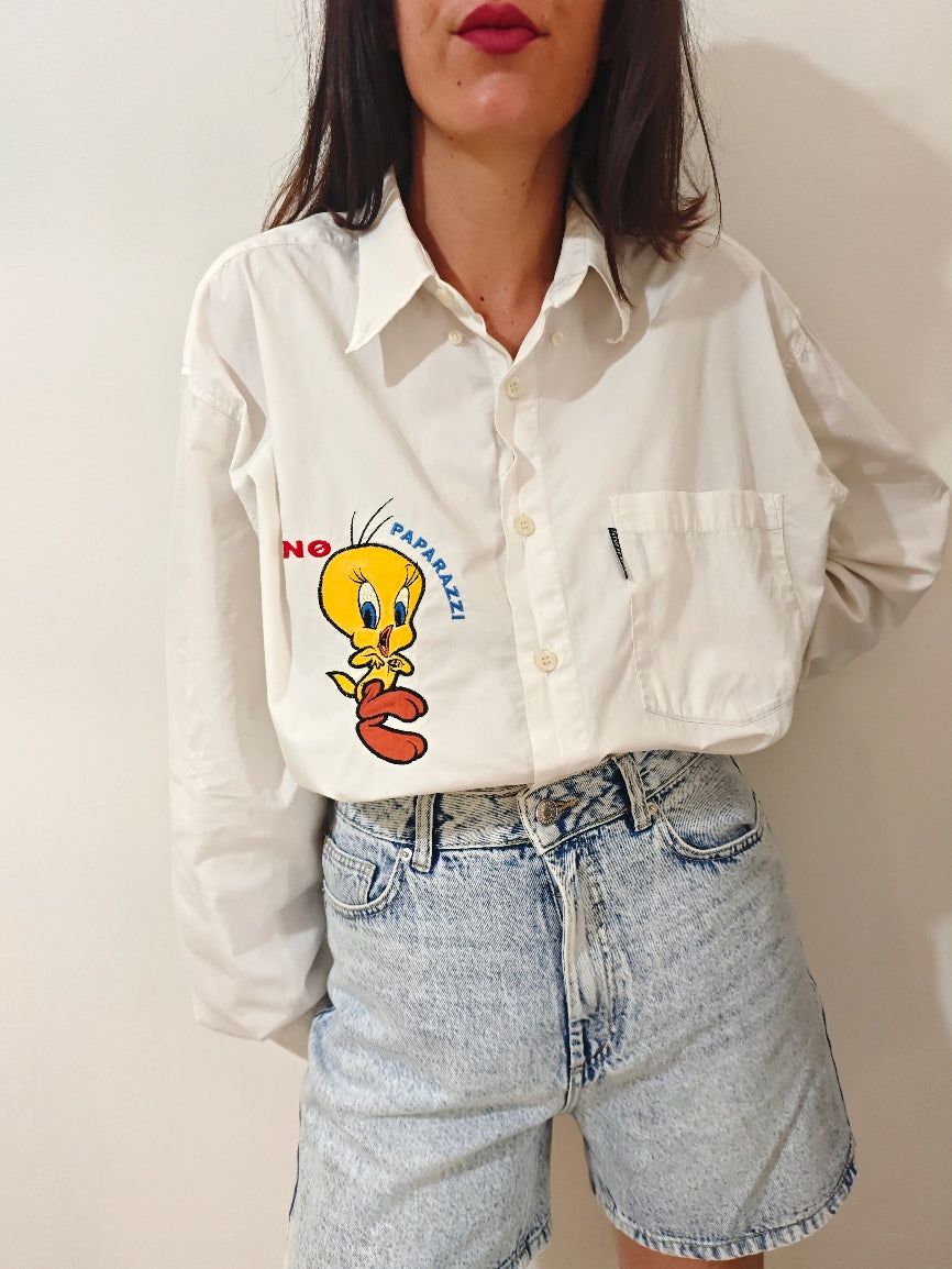 Camicia Titti no paparazzi