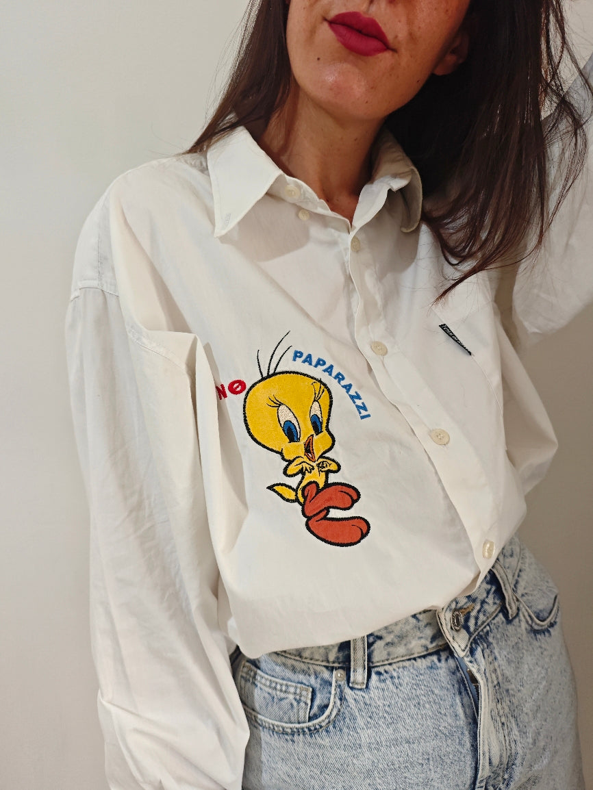 Camicia Titti no paparazzi