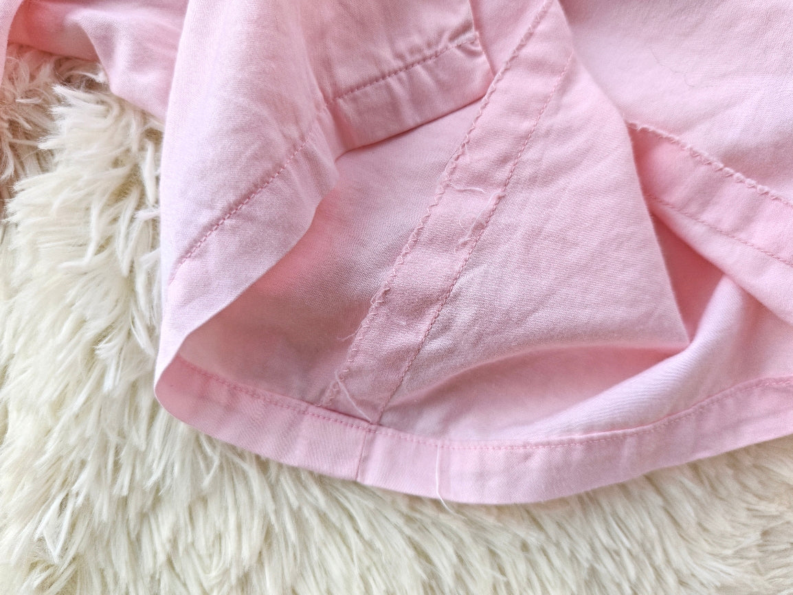 Camicia sartoriale rosa pastello
