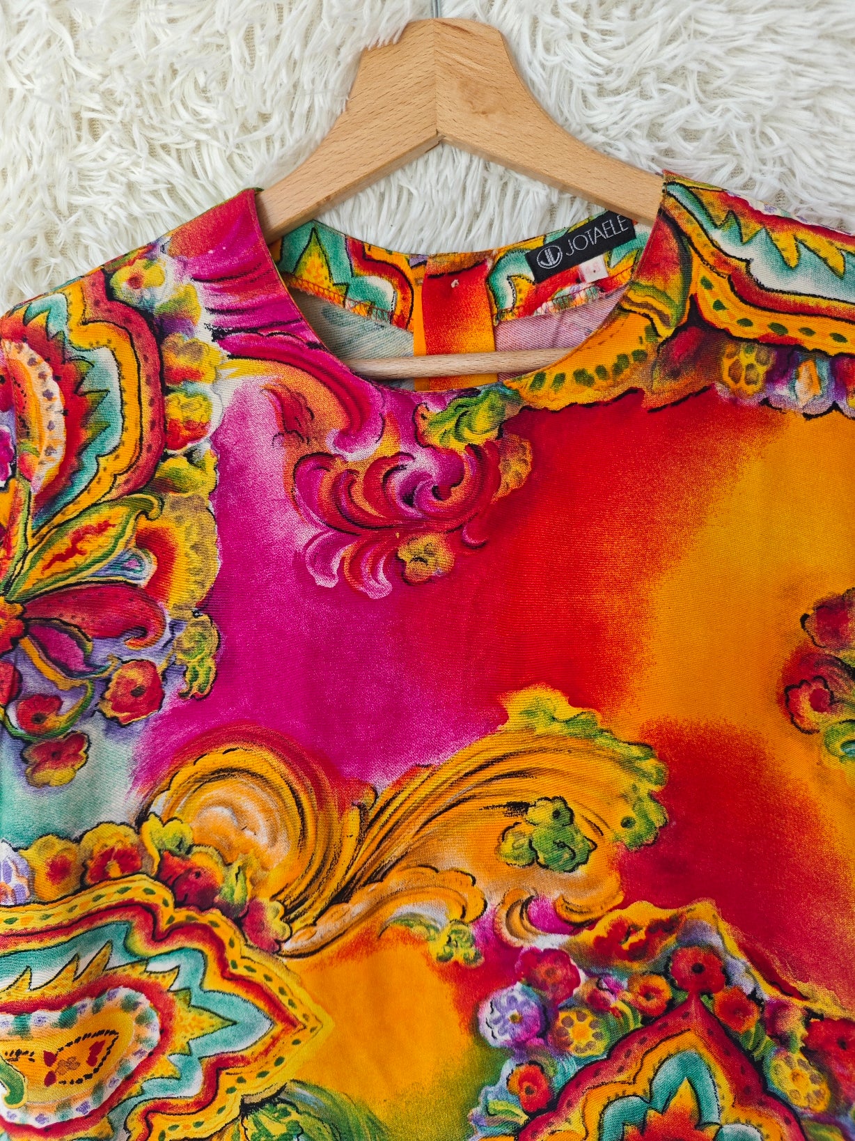 Blusa fantasia barocca multicolor