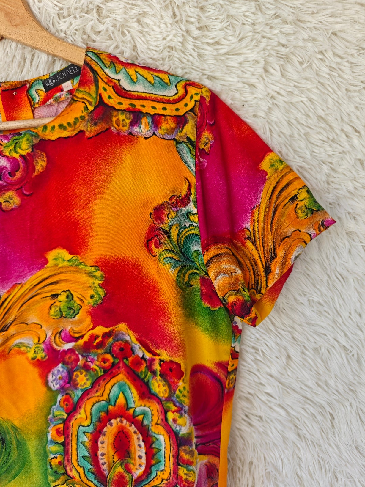Blusa fantasia barocca multicolor