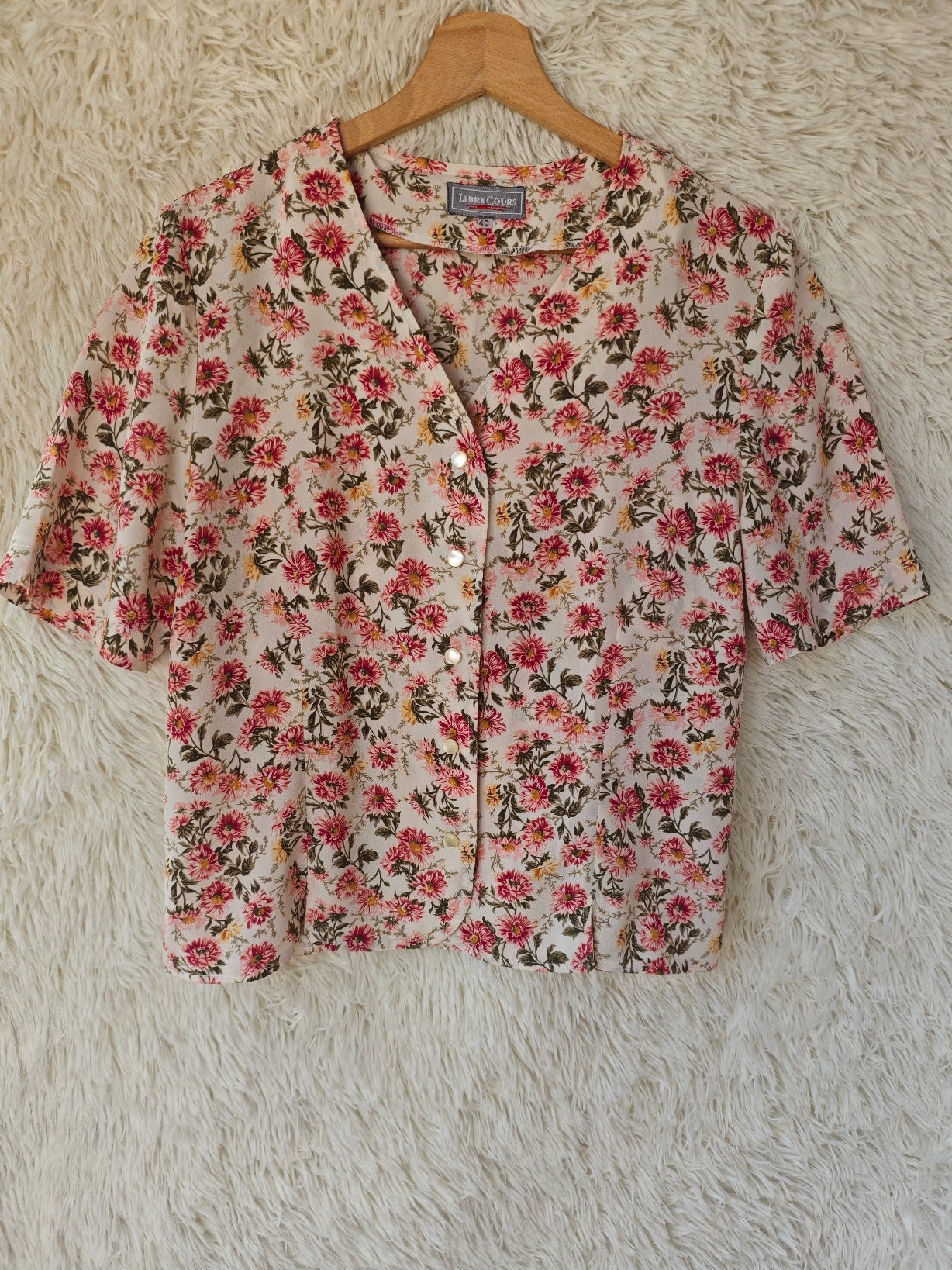 Camicia fiorita
