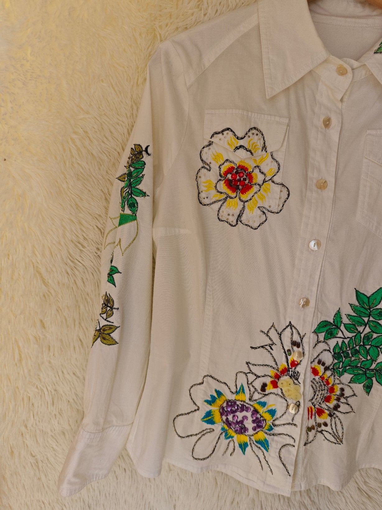 Camicia flowers