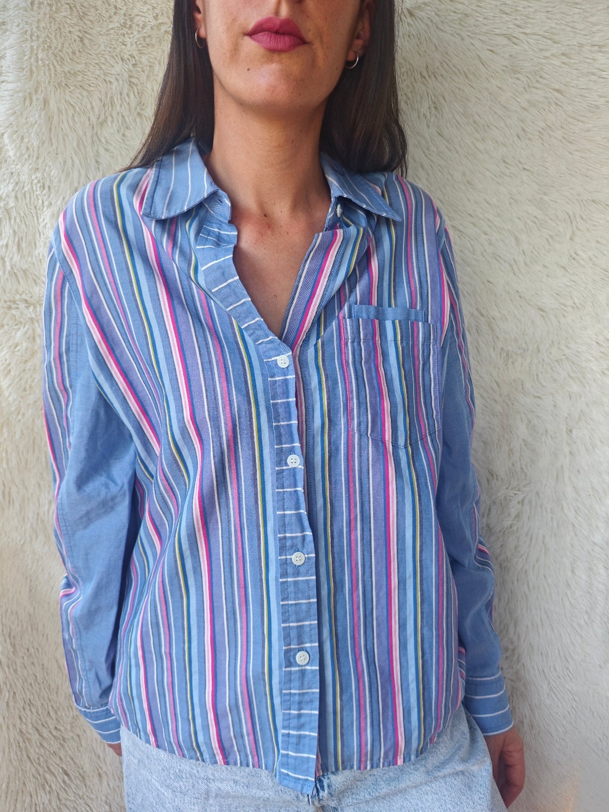 Camicia a righe