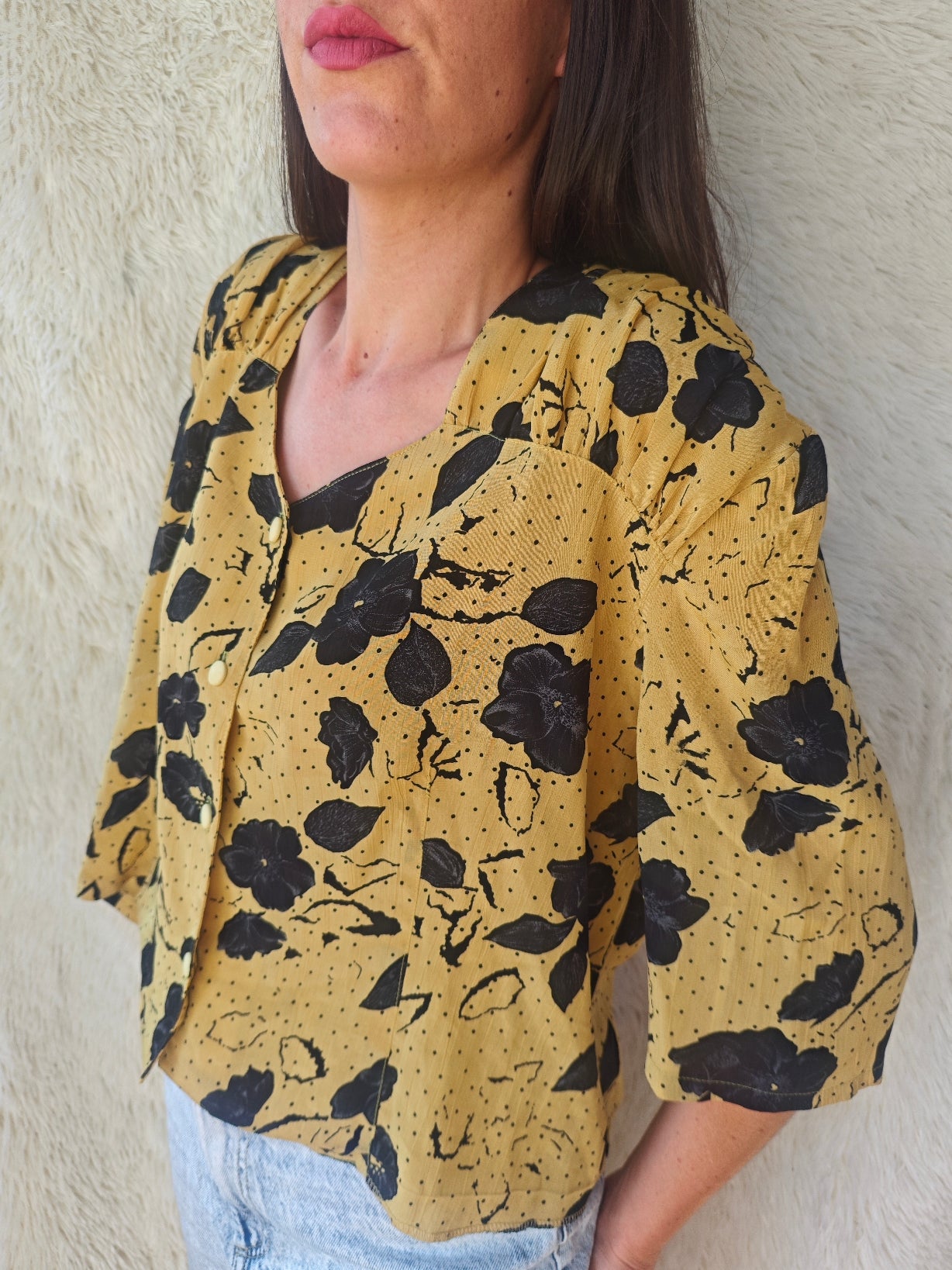 Camicia vintage floreale