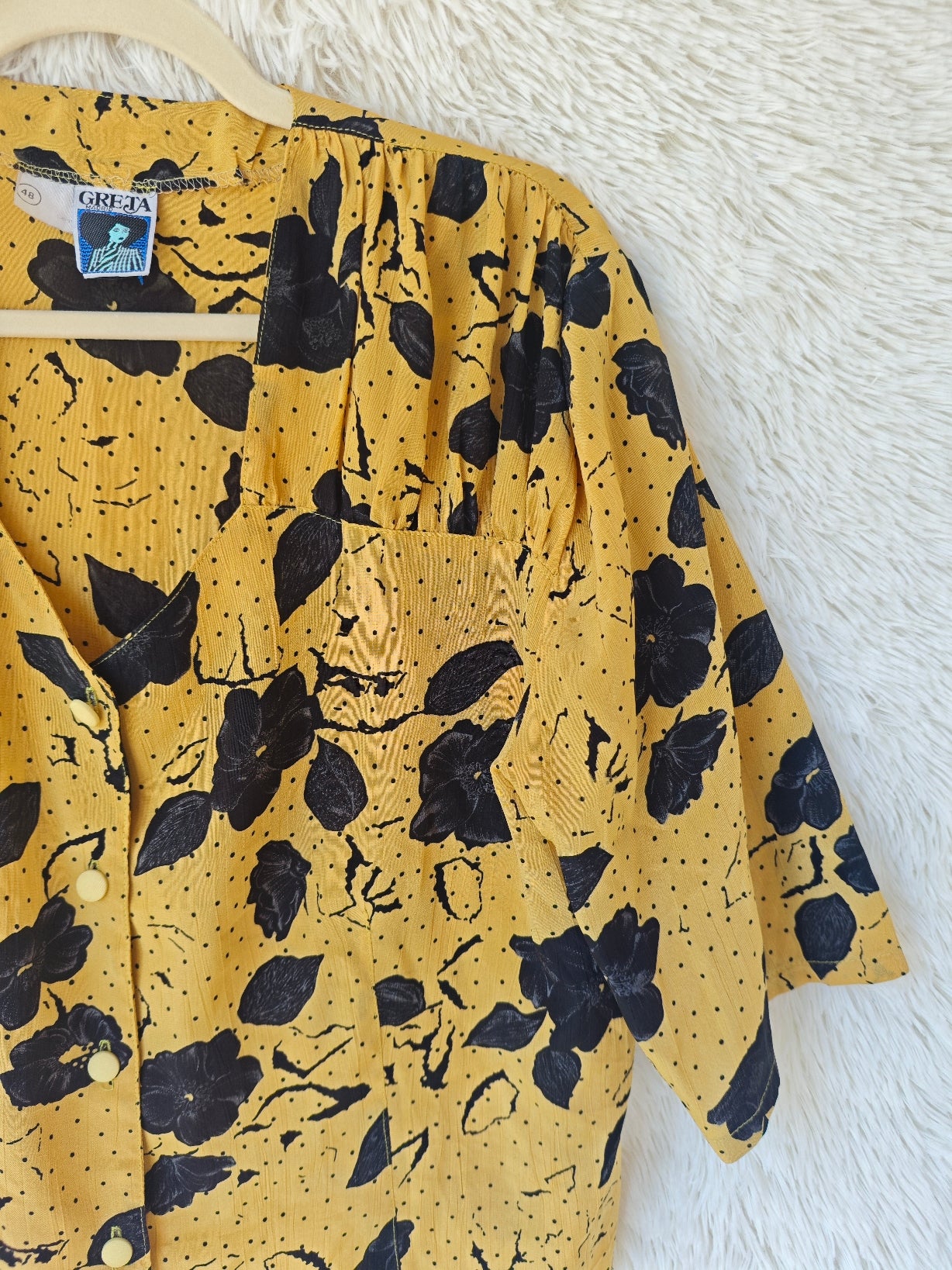 Camicia vintage floreale