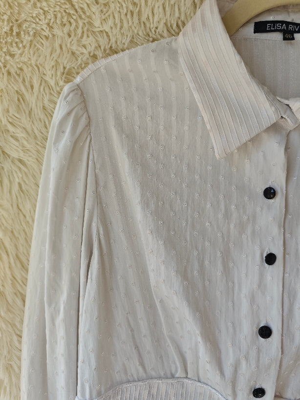 Camicia plissettata