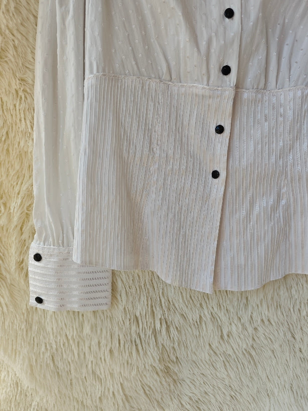 Camicia plissettata
