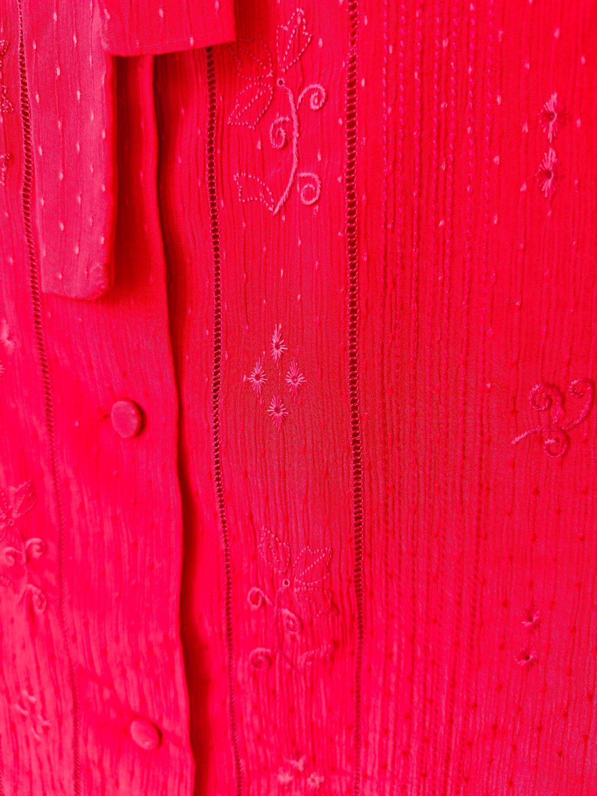 Camicia fiocco rosso