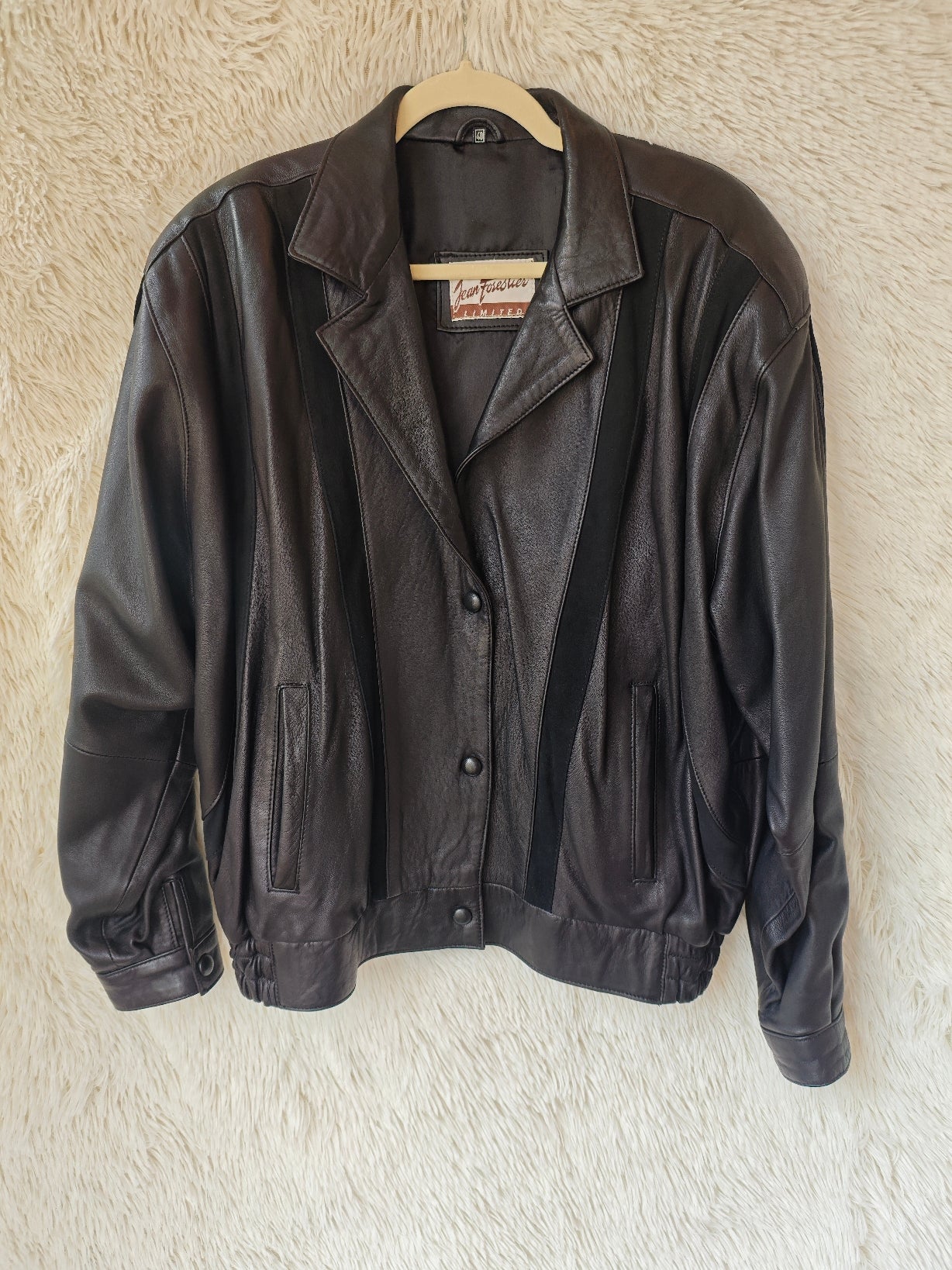 Giacca bomber pelle