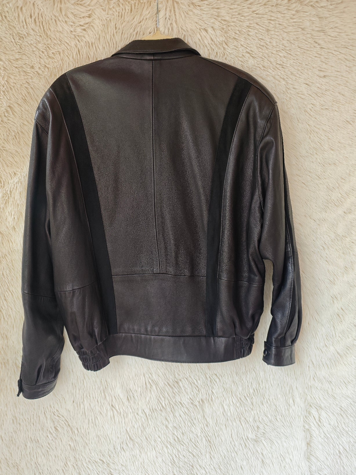 Giacca bomber pelle