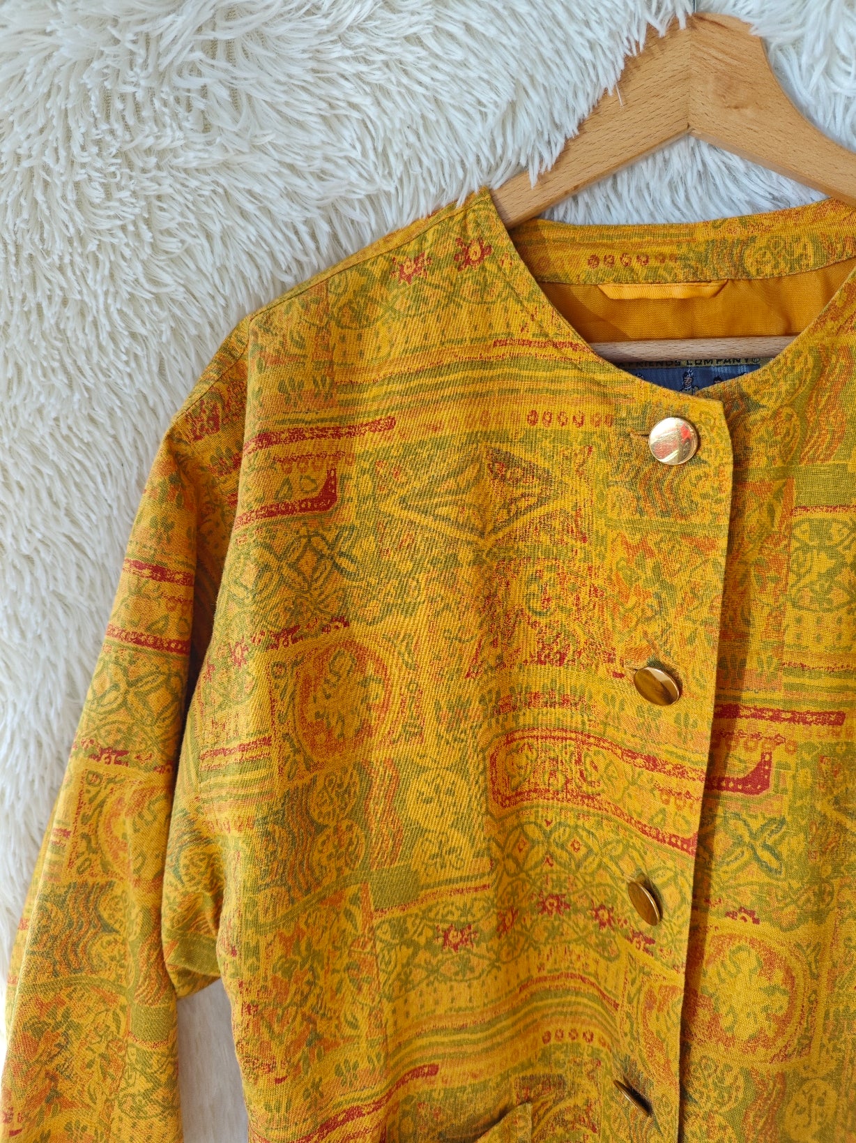 Blazer austriaco senape