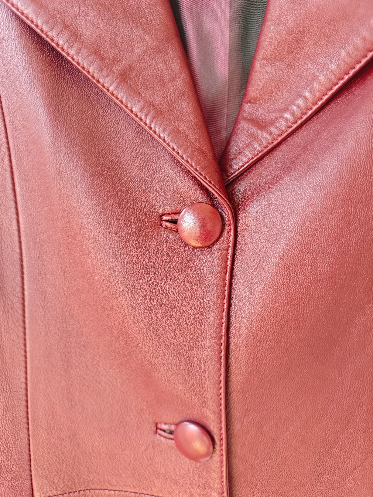 Giacca nappa Burgundy