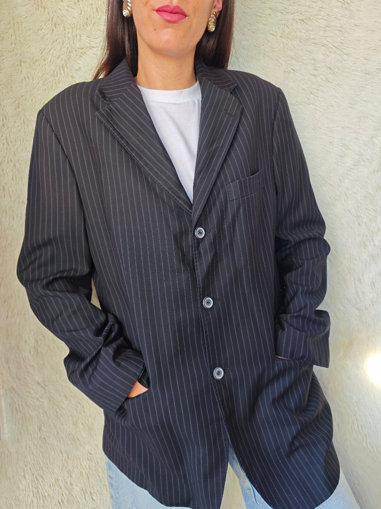 Blazer gessato