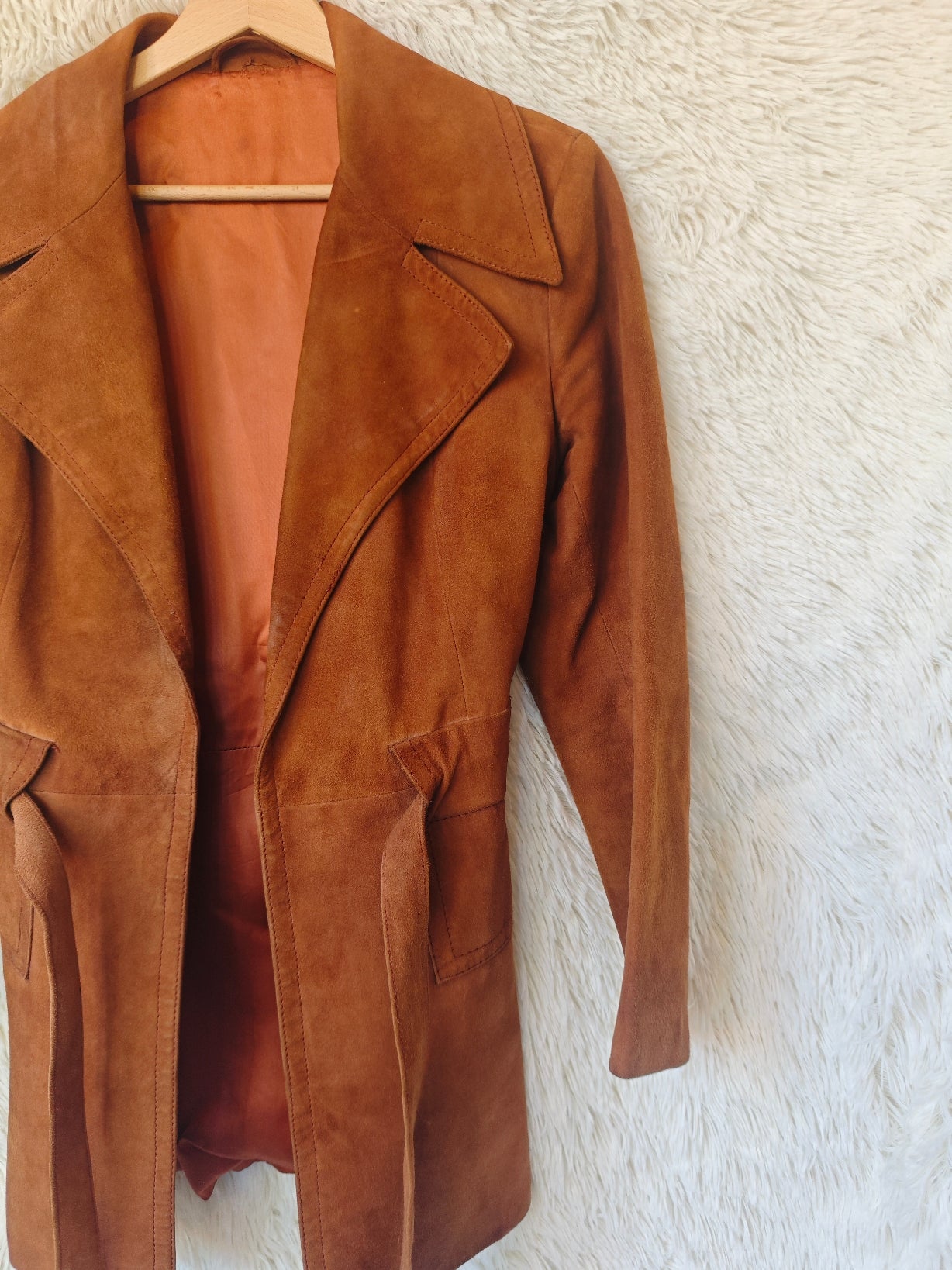 Giacca Anni '70 in Camoscio