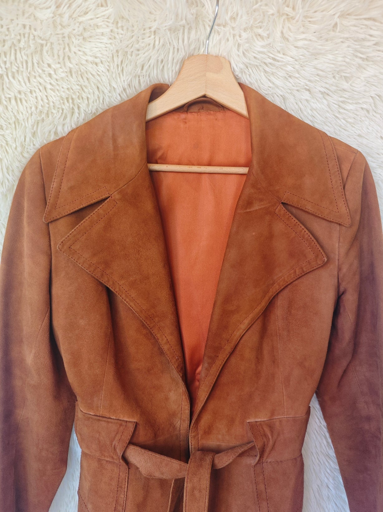 Giacca Anni '70 in Camoscio