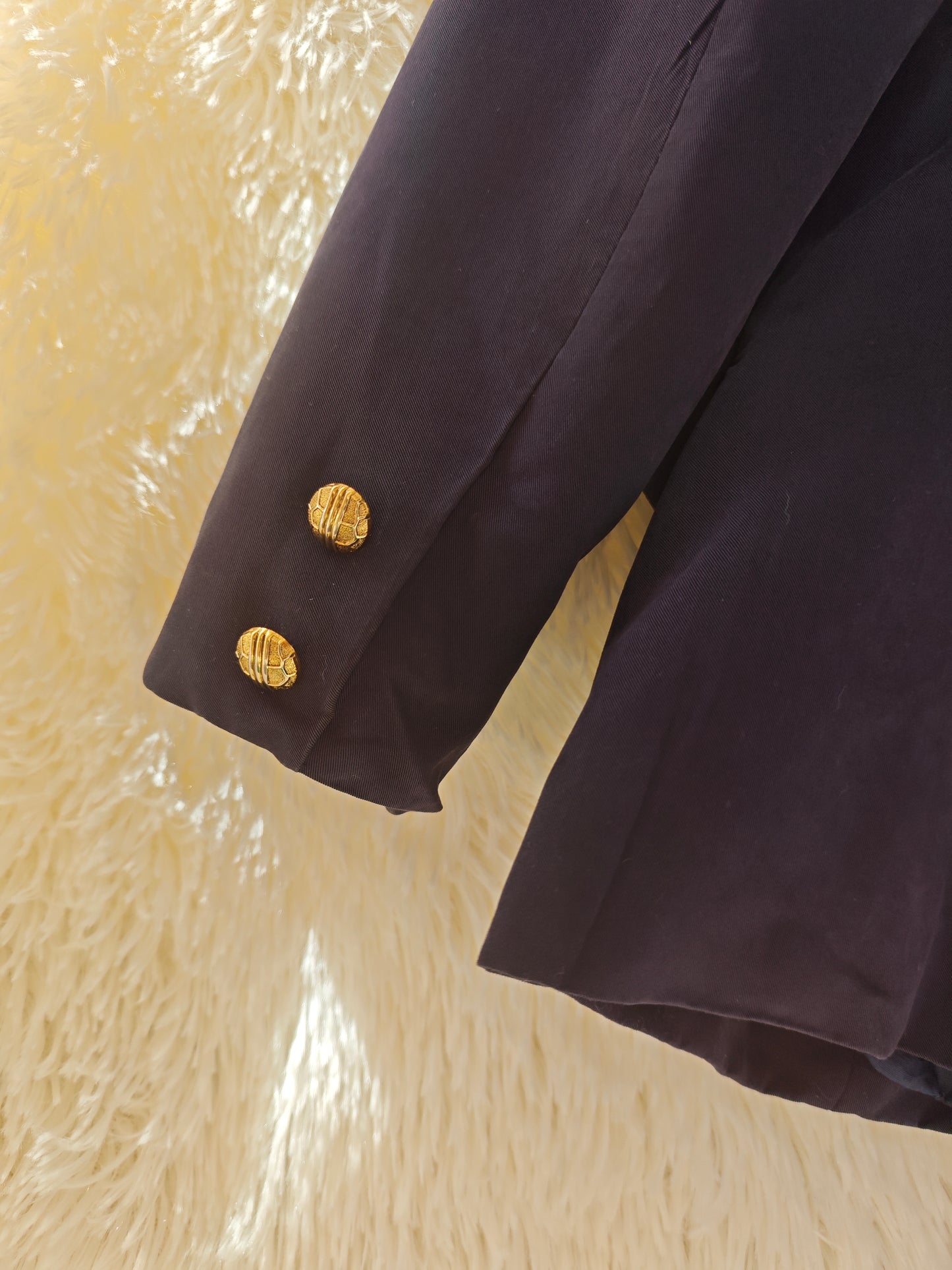 Blazer navy bottoni gioiello