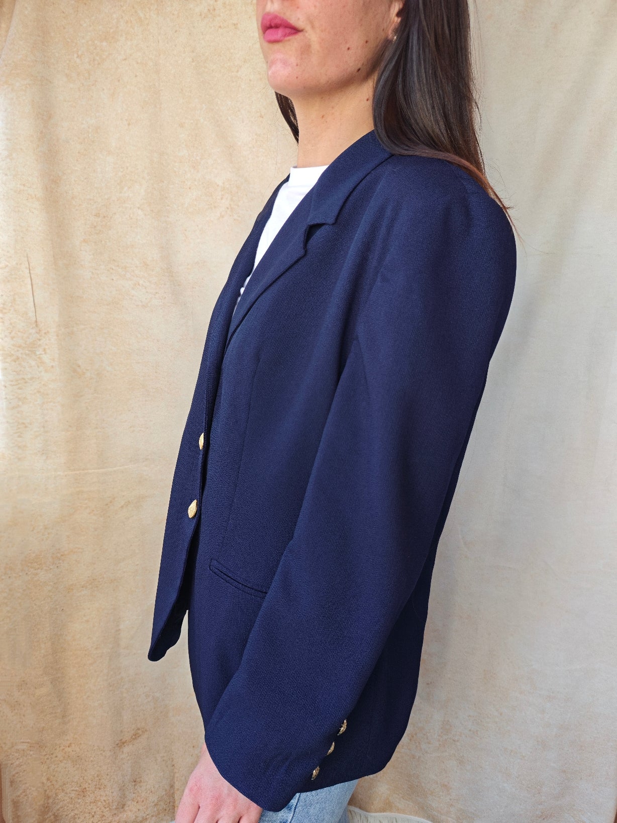 Blazer navy bottoni dorati