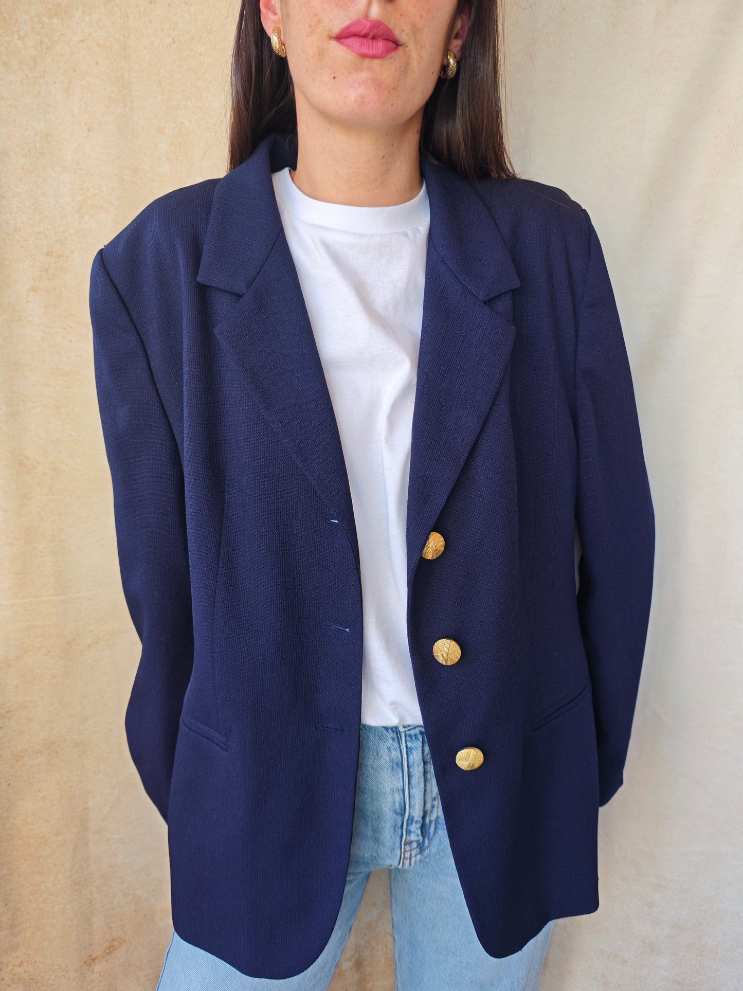 Blazer navy bottoni dorati