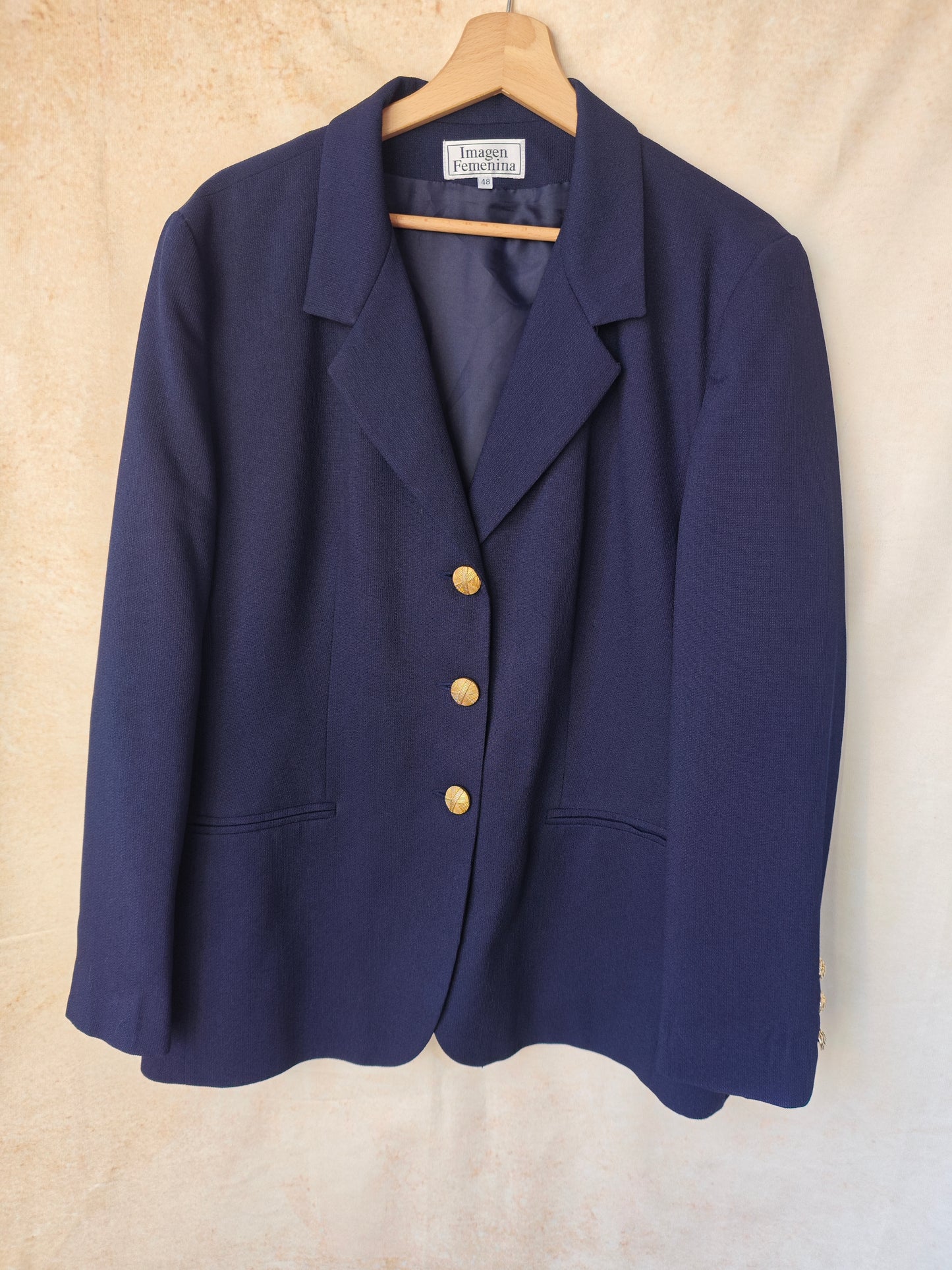 Blazer navy bottoni dorati