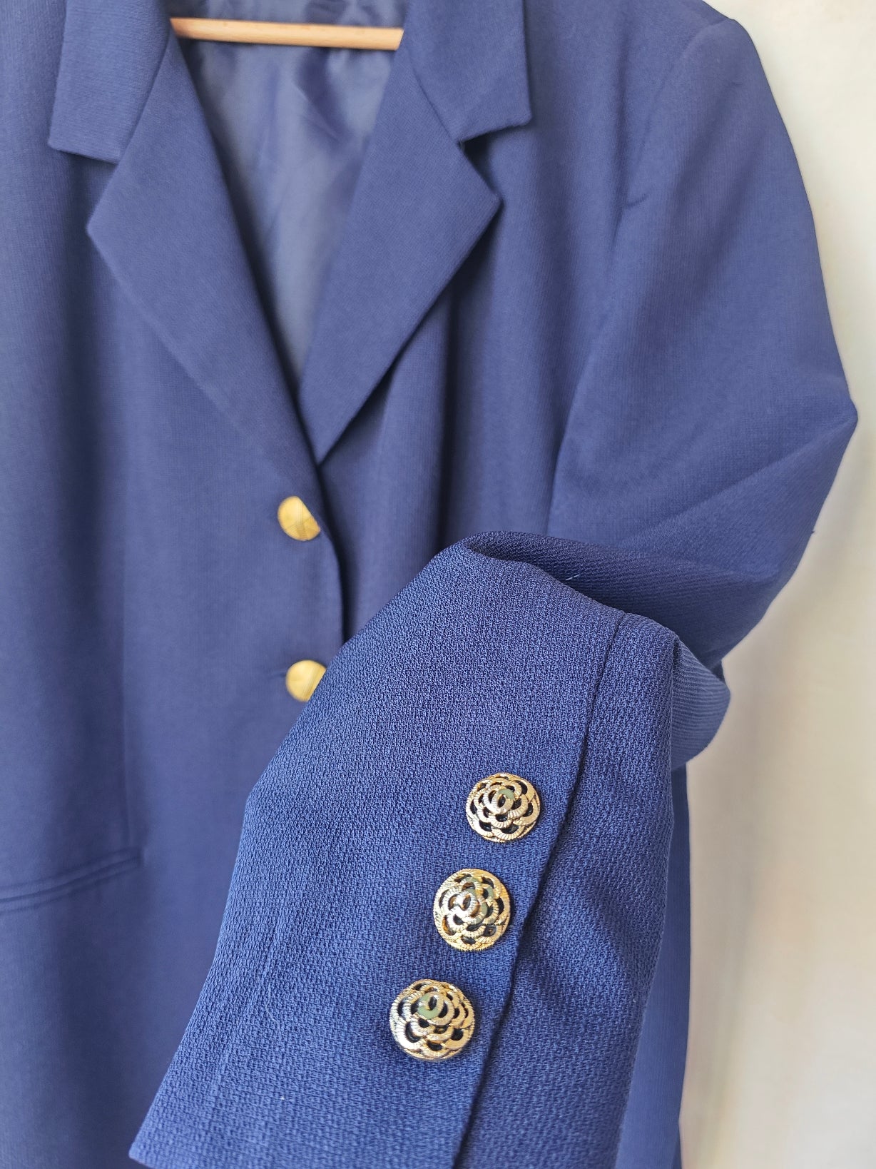 Blazer navy bottoni dorati