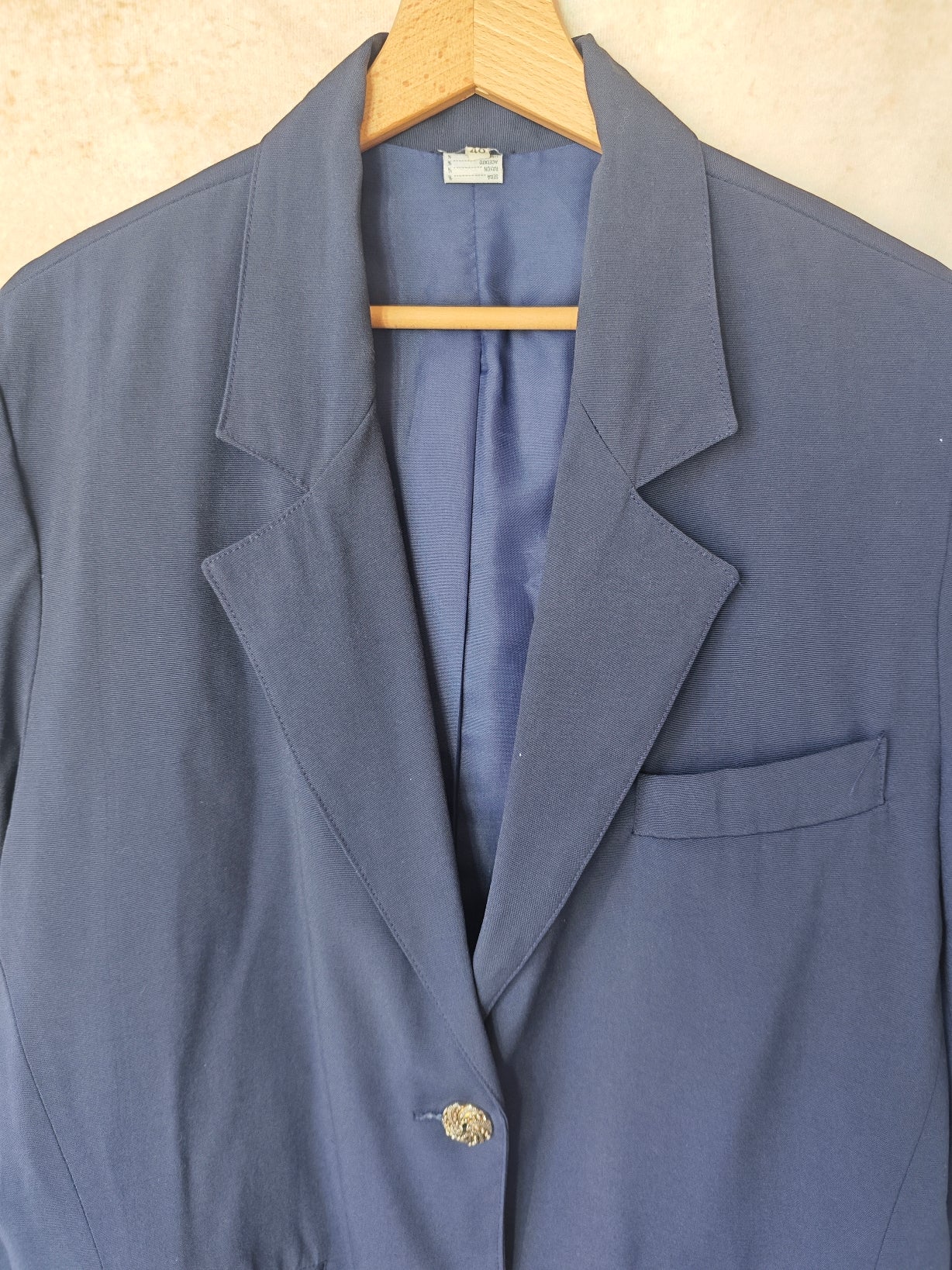 Blazer navy bottoni gioiello