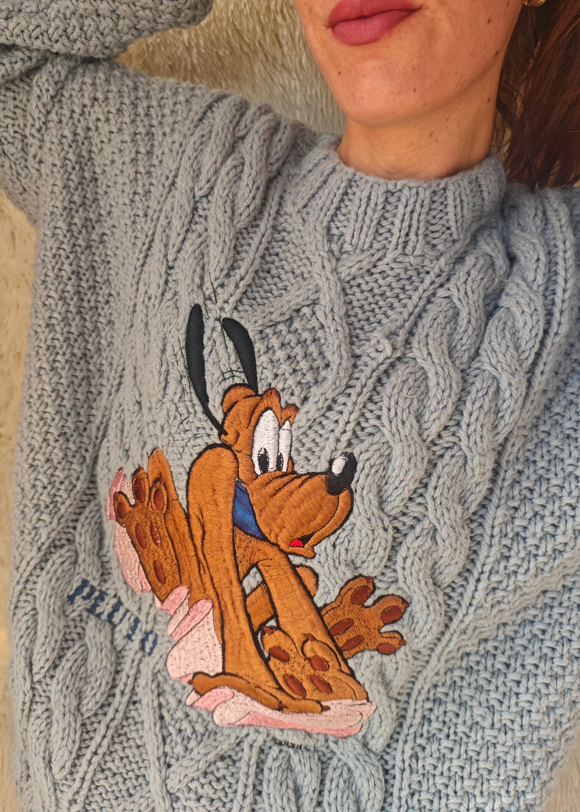 Pull Pluto azzurro