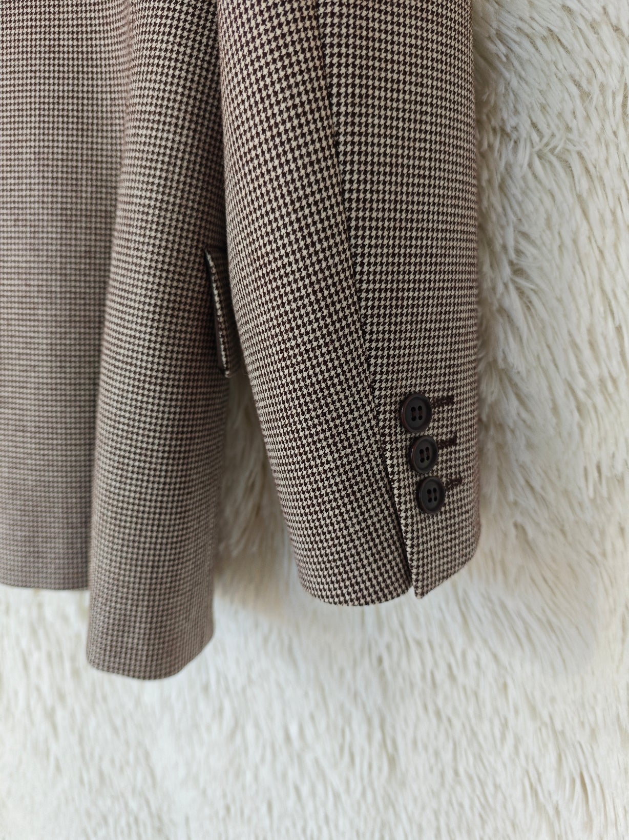 Blazer pied de poule