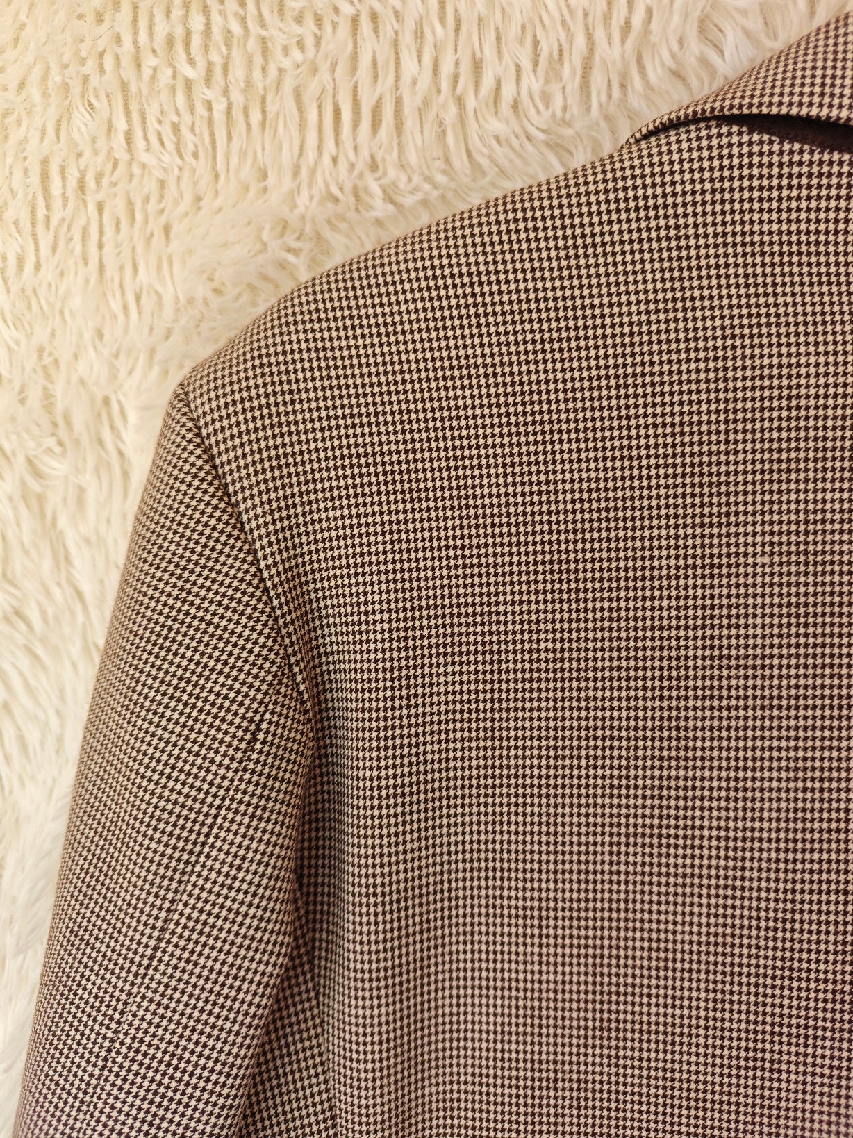 Blazer pied de poule