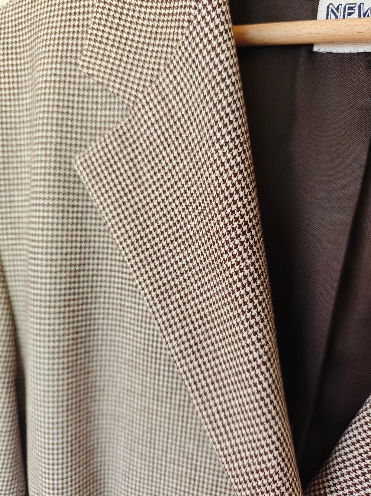 Blazer pied de poule