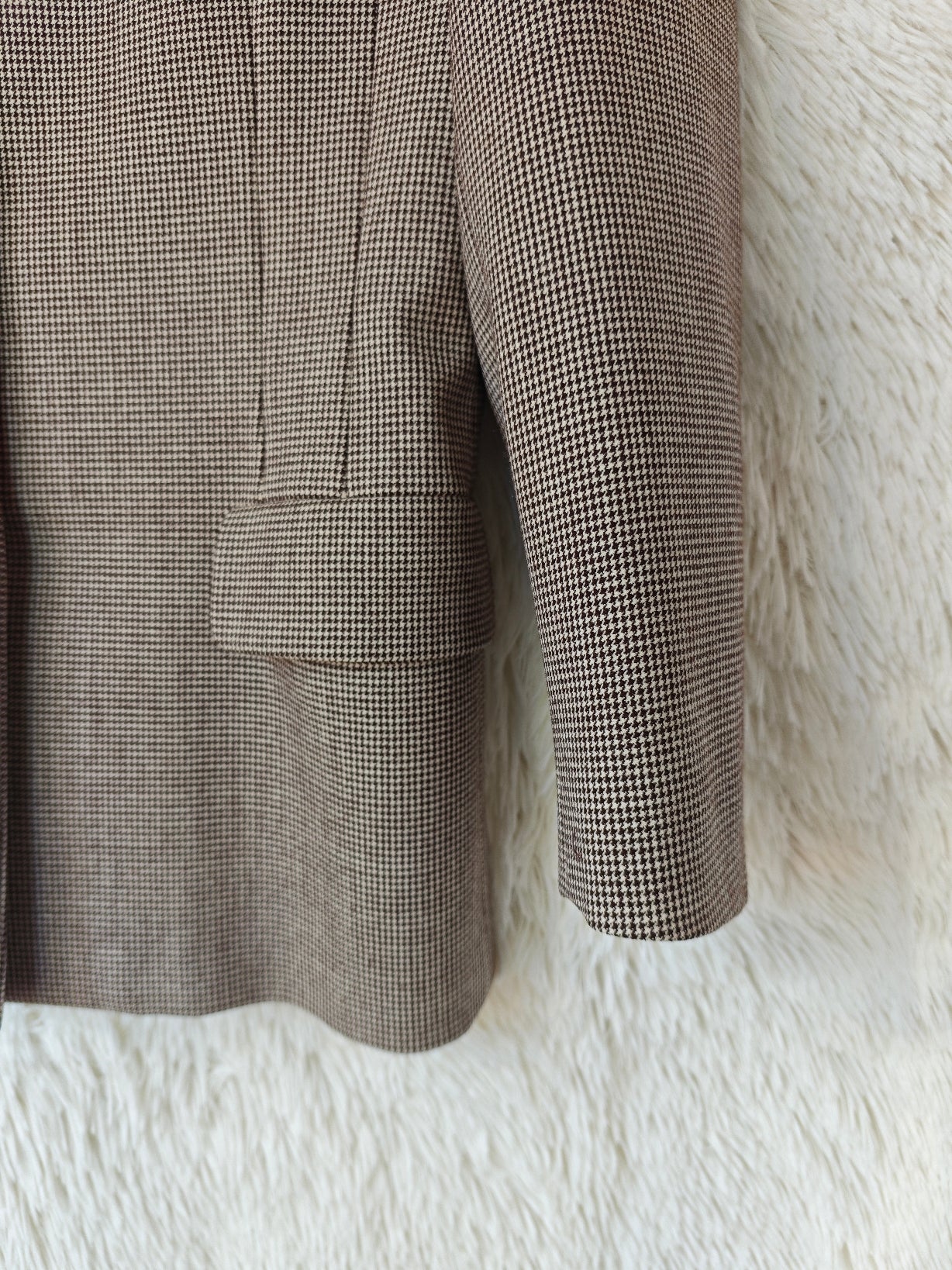 Blazer pied de poule