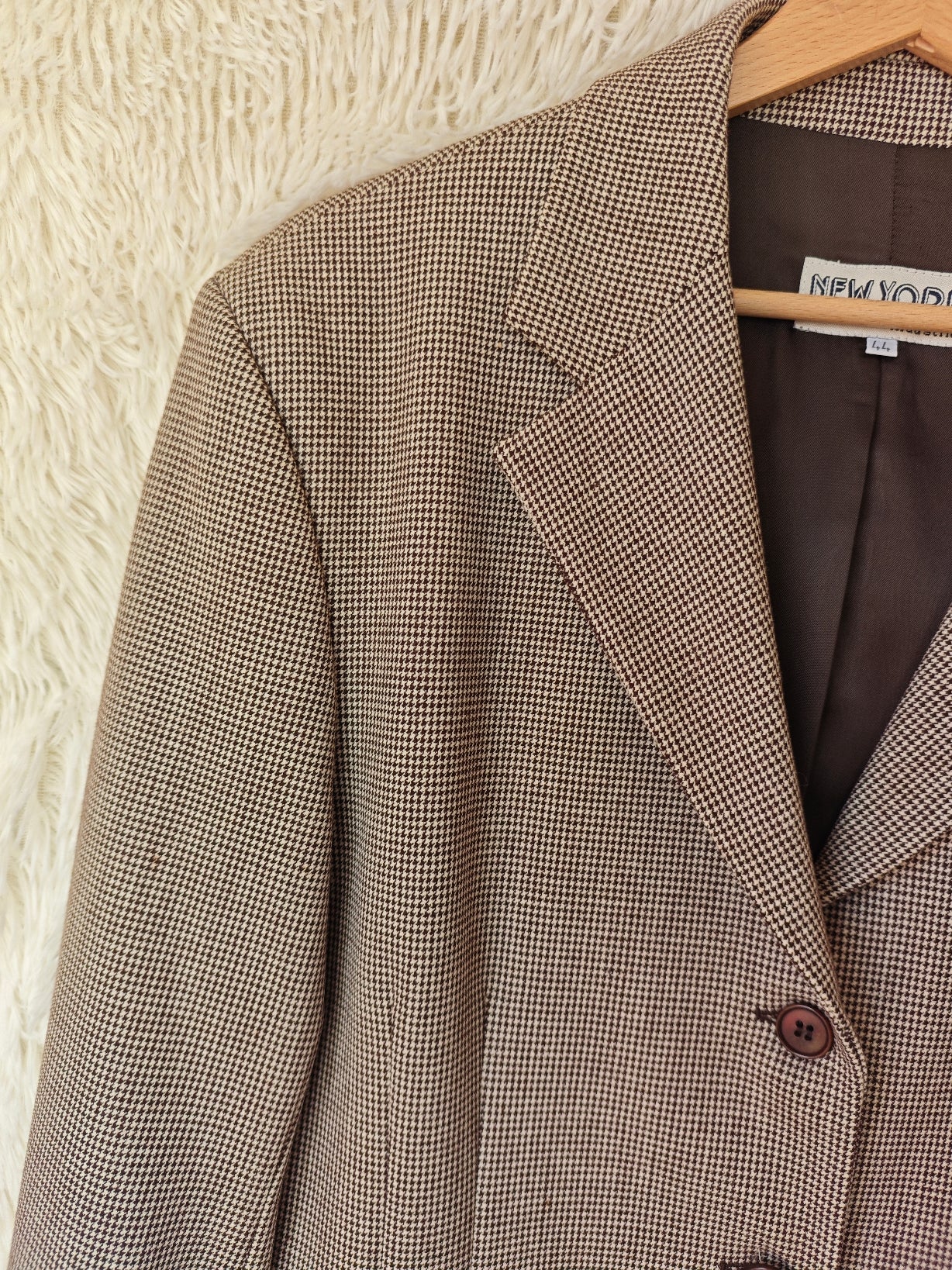 Blazer pied de poule