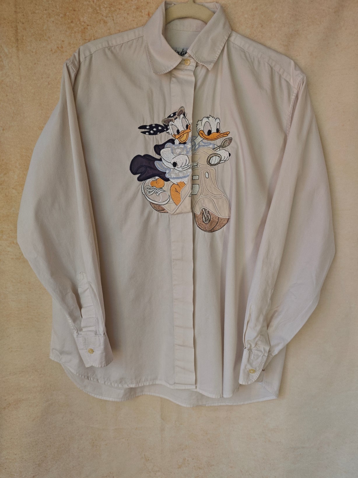 Camicia paperino e paperina scooter