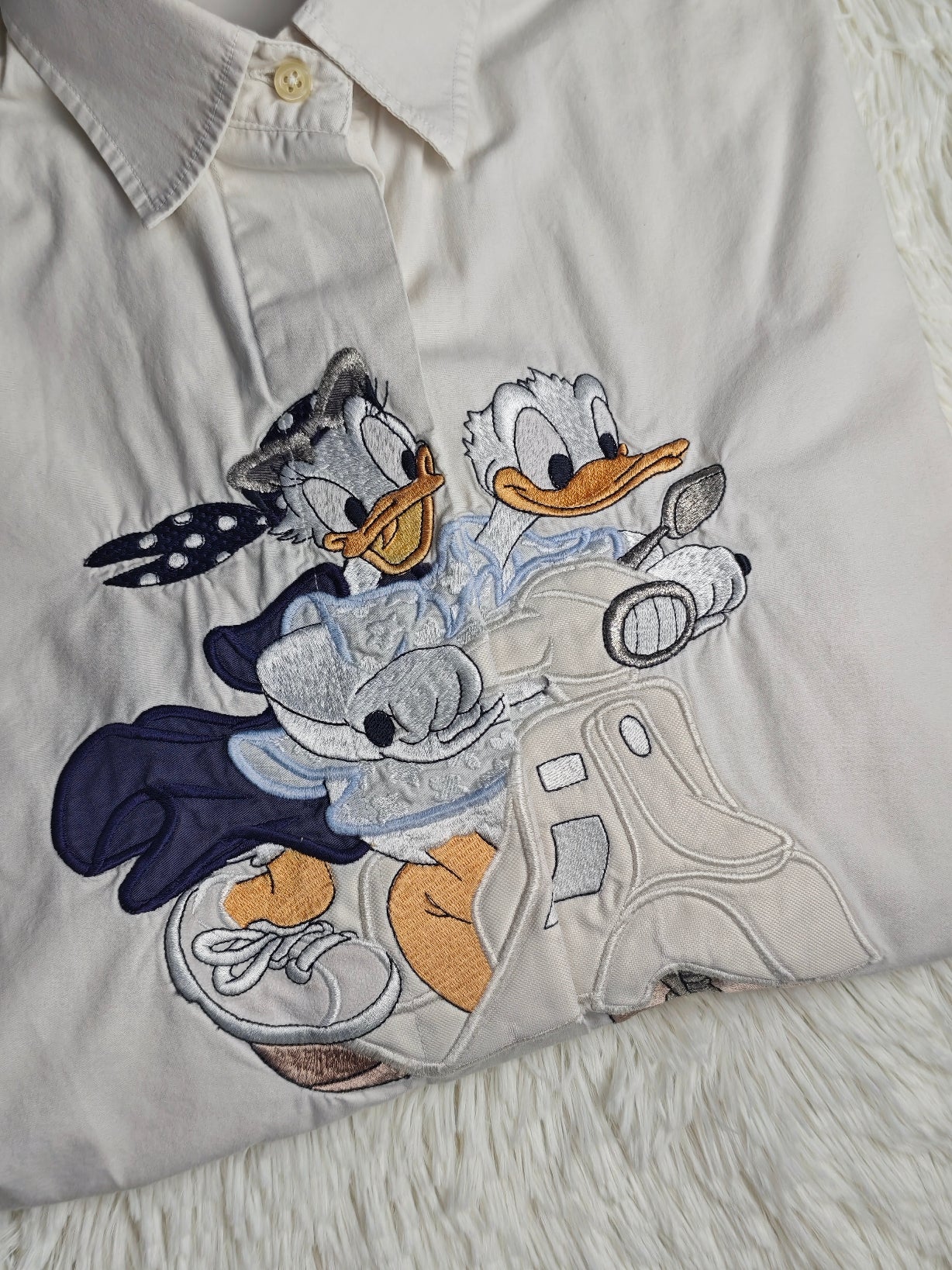 Camicia paperino e paperina scooter