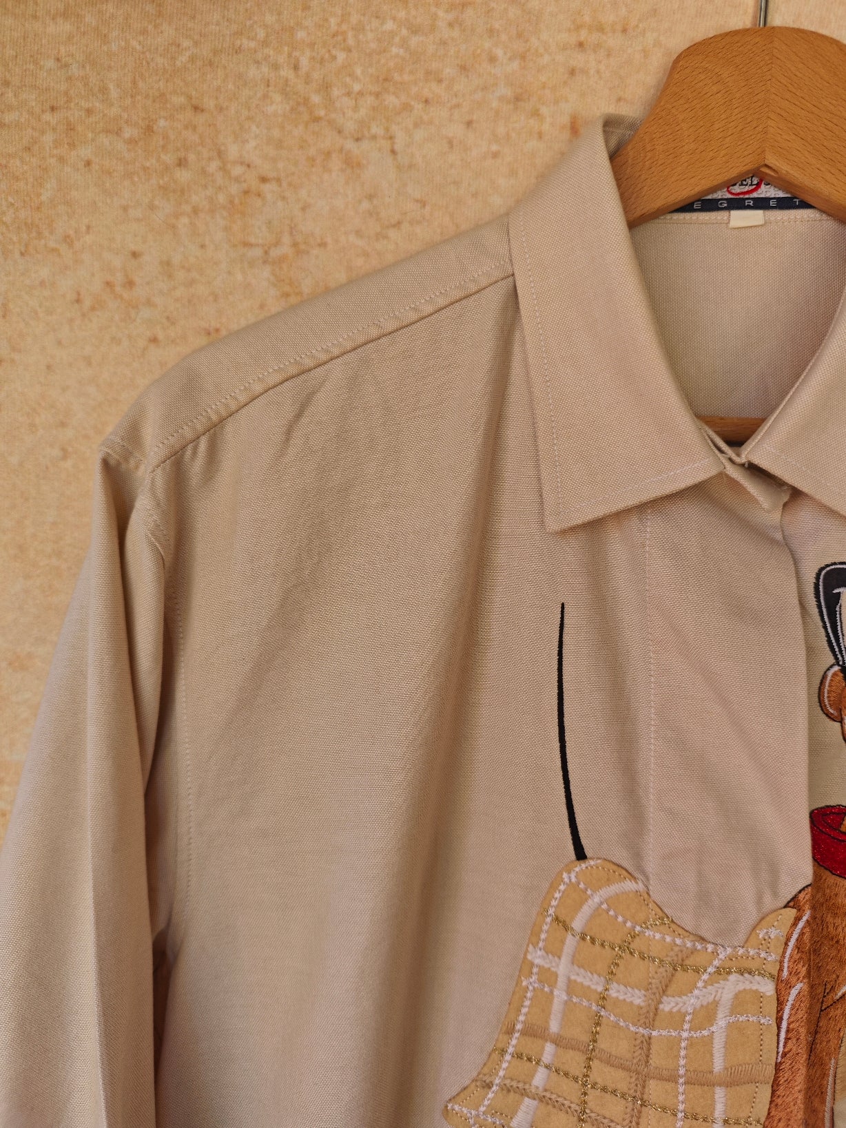 Camicia pluto beige