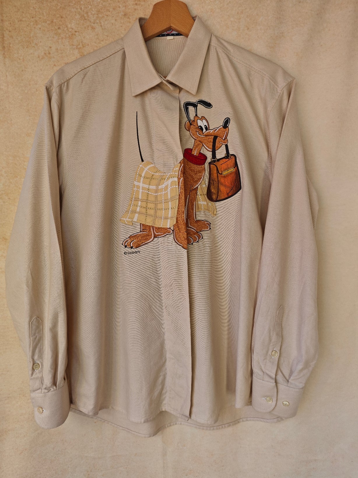 Camicia pluto beige