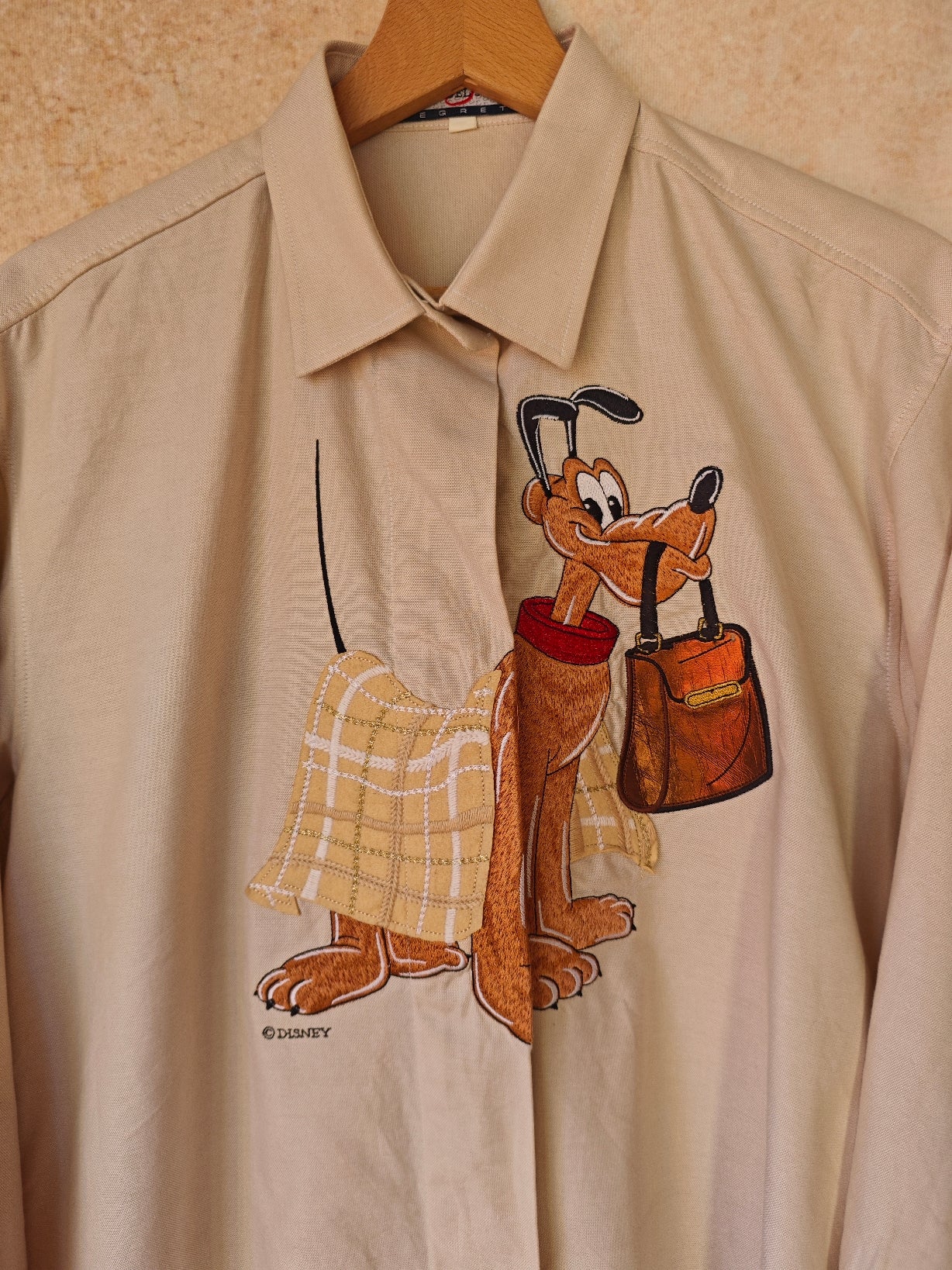 Camicia pluto beige