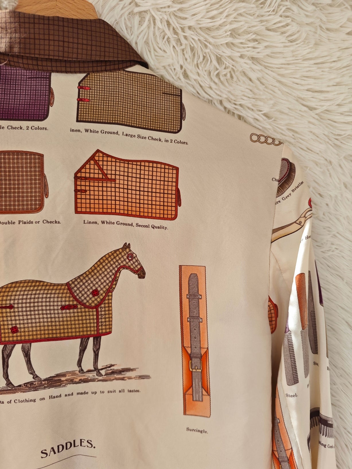 Camicia Tableau Fantasia Equitazione