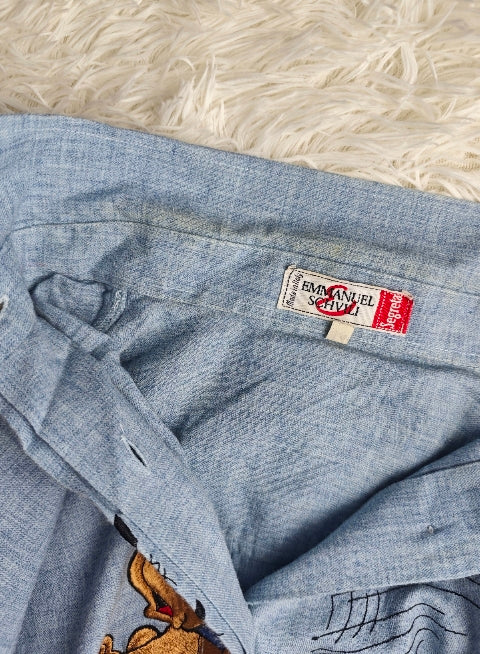 Camicia Pluto misto lana