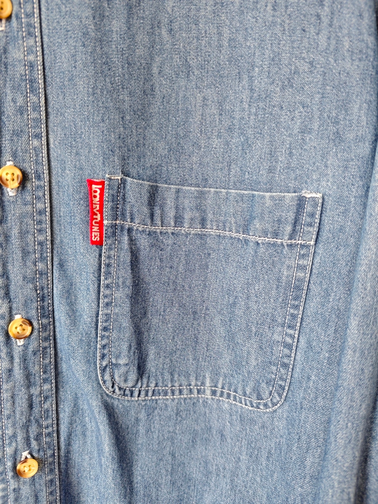 Camicia Jeans Titti Retro